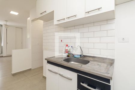 Studio à venda com 27m², 1 quarto e sem vagaCozinha