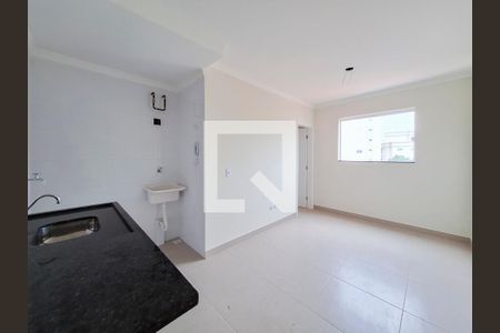 Sala/Cozinha de apartamento para alugar com 1 quarto, 35m² em Vila Paulicéia, São Paulo