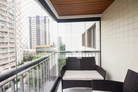 Varanda  de apartamento para alugar com 3 quartos, 127m² em Vila Gomes Cardim, São Paulo