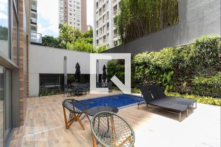 Studio à venda com 36m², 1 quarto e sem vaga Studio à venda com 36m², 1 quarto e sem vagaÁrea comum - Piscina