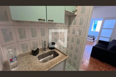 Studio para alugar com 33m², 1 quarto e sem vaga Studio para alugar com 33m², 1 quarto e sem vagaCozinha
