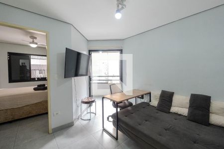 Sala/Cozinha de apartamento à venda com 1 quarto, 29m² em Centro Histórico de São Paulo, São Paulo