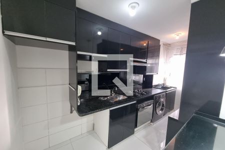 Cozinha - Lavanderia de apartamento para alugar com 2 quartos, 49m² em Jardim Florestan Fernandes, Ribeirão Preto