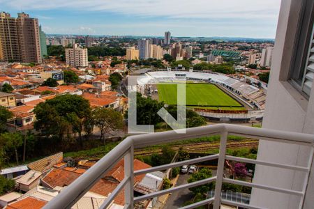 VISTA DA SACADA de apartamento para alugar com 1 quarto, 45m² em Ponte Preta, Campinas