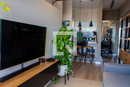 SALA de apartamento para alugar com 1 quarto, 45m² em Ponte Preta, Campinas
