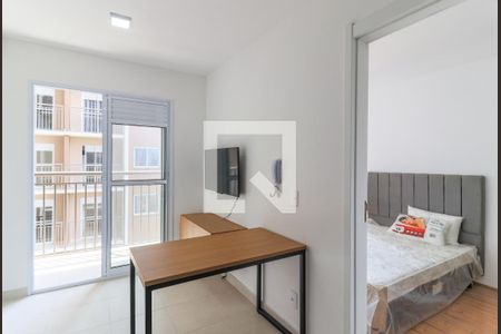 Sala de apartamento para alugar com 1 quarto, 27m² em Jardim Caravelas, São Paulo
