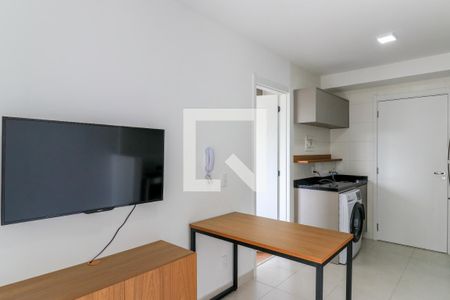 Sala de apartamento para alugar com 1 quarto, 27m² em Jardim Caravelas, São Paulo
