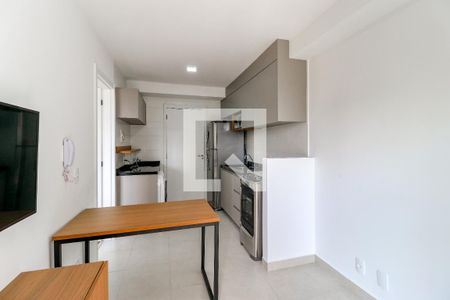 Sala de apartamento para alugar com 1 quarto, 27m² em Jardim Caravelas, São Paulo