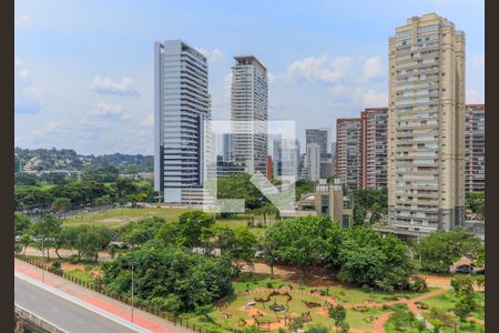 Apartamento para alugar com 27m², 1 quarto e 1 vagaVista da Varanda da Sala