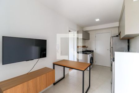 Sala de apartamento para alugar com 1 quarto, 27m² em Jardim Caravelas, São Paulo