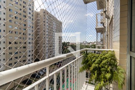 Varanda da Sala de apartamento à venda com 2 quartos, 47m² em Parque Bristol, São Paulo
