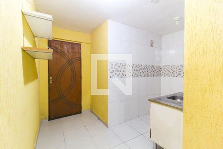Cozinha de casa para alugar com 1 quarto, 40m² em Vila Progresso (zona Leste), São Paulo