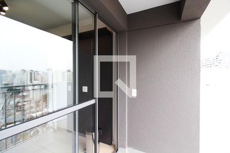 Varanda  de apartamento para alugar com 1 quarto, 27m² em Vila Nova Conceição, São Paulo