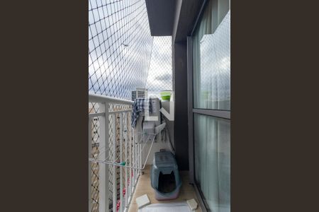 Studio à venda com 27m², 1 quarto e sem vagaVaranda