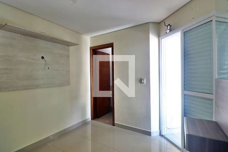 Suíte - Quarto 1 de apartamento à venda com 2 quartos, 105m² em Parque das Nações, Santo André