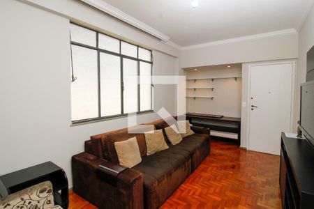Sala de apartamento à venda com 3 quartos, 99m² em Lourdes, Belo Horizonte