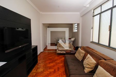 Sala de apartamento à venda com 3 quartos, 99m² em Lourdes, Belo Horizonte