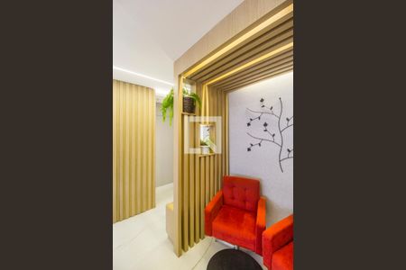 Detalhe Sala de apartamento à venda com 3 quartos, 110m² em Alphaville Empresarial, Barueri