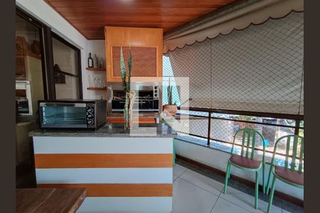 Varanda de apartamento à venda com 3 quartos, 190m² em Recreio dos Bandeirantes, Rio de Janeiro