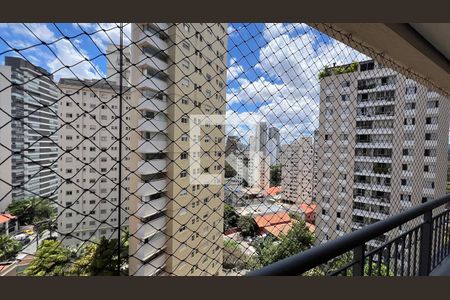 Vista da Varanda de apartamento à venda com 4 quartos, 132m² em Paraíso, São Paulo