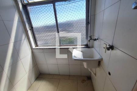 Área de Serviço de apartamento à venda com 2 quartos, 60m² em Taquara, Rio de Janeiro