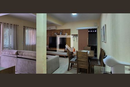 Sala de casa de condomínio para alugar com 3 quartos, 284m² em Vargem Pequena, Rio de Janeiro