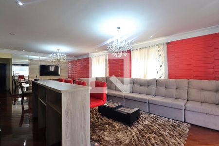 Sala de apartamento para alugar com 4 quartos, 309m² em Jardim, Santo André