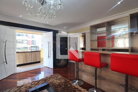 Sala de apartamento para alugar com 4 quartos, 309m² em Jardim, Santo André