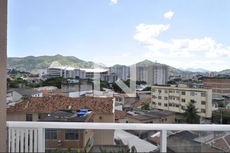 VISTA / Sala de apartamento à venda com 3 quartos, 78m² em Cachambi, Rio de Janeiro