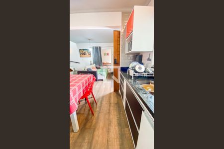 Sala - Sala de Jantar - Cozinha de casa à venda com 2 quartos, 68m² em Vila Pires, Santo André