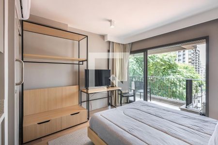Quarto de apartamento à venda com 1 quarto, 31m² em Cerqueira César, São Paulo