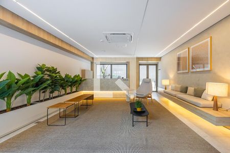 Apartamento à venda com 31m², 1 quarto e sem vagaHall social