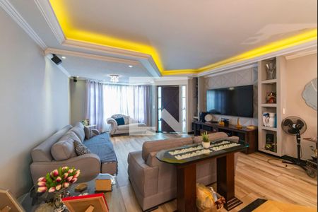 Sala de casa à venda com 3 quartos, 234m² em Vila Scarpelli, Santo André