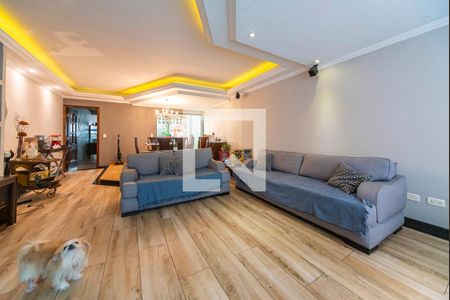 Sala de casa à venda com 3 quartos, 234m² em Vila Scarpelli, Santo André