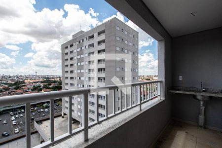 Varanda de apartamento para alugar com 2 quartos, 49m² em Vila Barcelona, Sorocaba