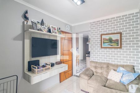 Sala de apartamento à venda com 2 quartos, 108m² em Jardim Santo Antônio, Santo André