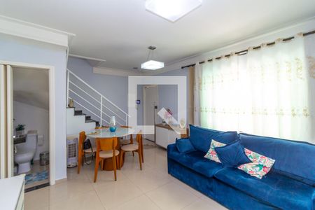 Sala de casa de condomínio à venda com 3 quartos, 98m² em Vila Lucia, São Paulo