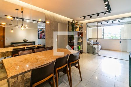 Sala de apartamento para alugar com 3 quartos, 85m² em Castelo, Belo Horizonte