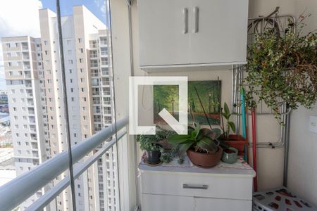 Varanda de apartamento à venda com 3 quartos, 65m² em Piraporinha, Diadema