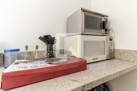 Studio à venda com 36m², 2 quartos e sem vagaCozinha - Cooktop e Microondas