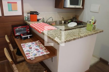 Studio à venda com 42m², 1 quarto e 1 vagaCozinha