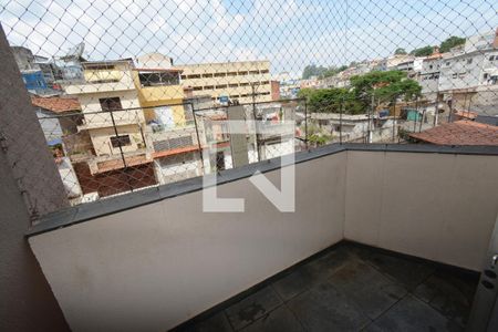 Varanda da Sala de apartamento para alugar com 3 quartos, 64m² em Vila Santana, São Paulo