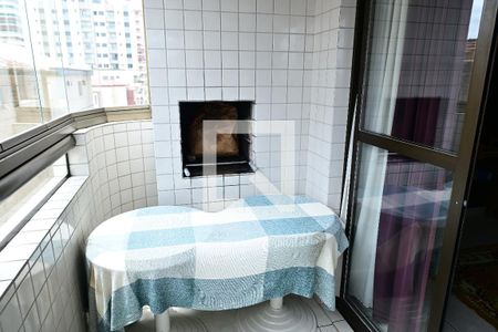 varanda de apartamento para alugar com 2 quartos, 70m² em Guilhermina, Praia Grande