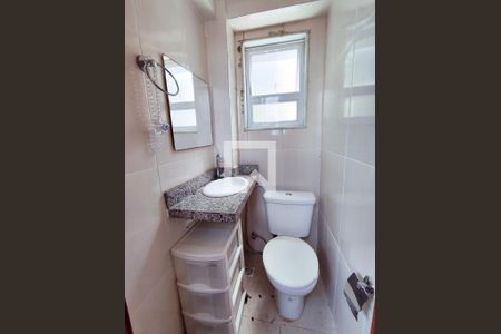 Casa de condomínio à venda com 80m², 1 quarto e 1 vagaBanheiro do terraço