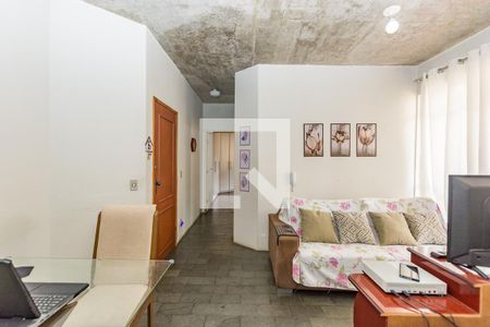 Sala de apartamento à venda com 2 quartos, 75m² em Estoril, Belo Horizonte