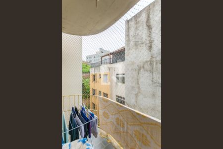 Varanda da Sala de apartamento à venda com 2 quartos, 75m² em Estoril, Belo Horizonte