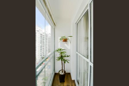 Varanda da Sala de apartamento à venda com 2 quartos, 48m² em Jardim Flor da Montanha, Guarulhos