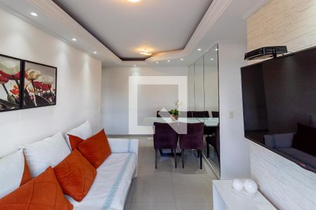 Sala de estar de apartamento à venda com 2 quartos, 52m² em Jardim Maria Duarte, São Paulo