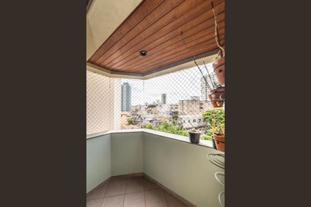 Sacada da Sala de apartamento para alugar com 2 quartos, 68m² em Vila Gumercindo, São Paulo