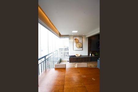 Varanda da Sala de apartamento à venda com 2 quartos, 91m² em Vila Andrade, São Paulo